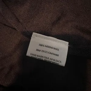 Eileen Fisher‎ 100% Merino Wool Open Front Cardigan Shawl Collar Purple Large thumbnail 3