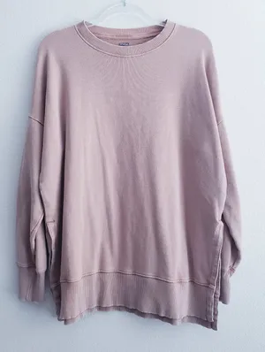 Aerie Cream Pullover Sweater thumbnail 1
