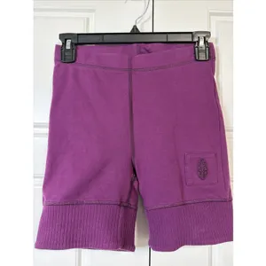 Free People Movement Biker Shorts Womens XS Purple Ribbed Trim Activewear Pocket thumbnail 3
