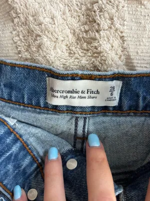 Abercrombie Shorts High-Rise Denim thumbnail 3