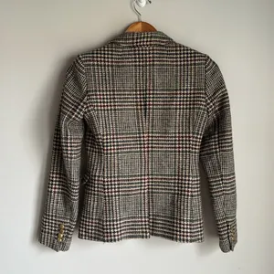 J. Crew Schoolboy Wool Houndstooth Plaid Blazer 0 thumbnail 3