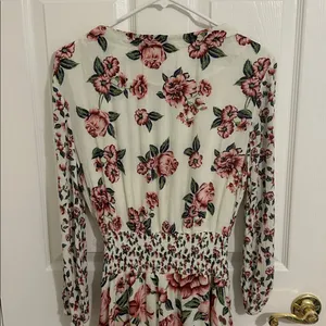 Farm Rio x Anthropologie Anabela Smocked Floral Dress Size XS thumbnail 11
