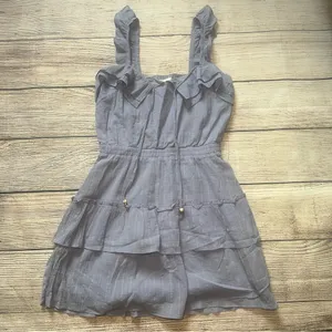 Heartloom x Revolve Rianne Dress‎ in Pond Lavender Tiered Women’s Size S Cottage thumbnail 2