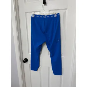 Yitty Womens Royal Blue High Waisted Logo Waistband Leggings Size‎ Large thumbnail 6