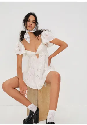 For Love And Lemons Weston Butterfly Dress thumbnail 5