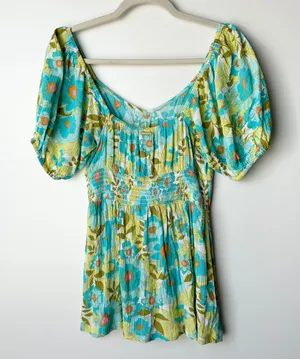 Billabong Something Pretty Floral Mini Dress thumbnail 4