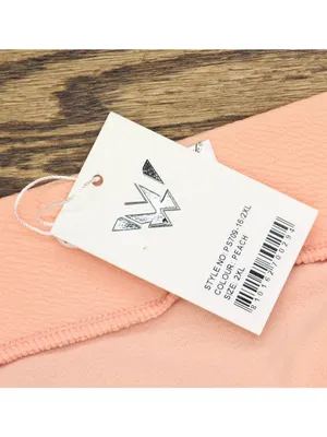 NWT White Mark Fit & Flare Midi Skirt with Pockets PS709 Peach Orange 2X thumbnail 11