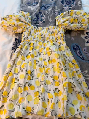 Trixxi Lemon dress thumbnail 3