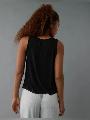 AE Soft & Sexy Swing Tank Top-Black thumbnail 2