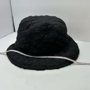 Britt’s Knits Après-Ski Reversible Quilted Sherpa Bucket Hat Black NWT thumbnail 8