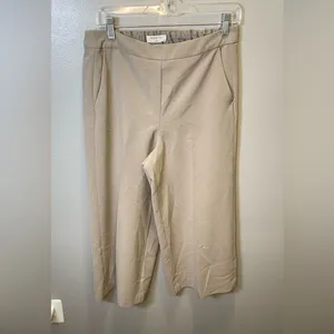 Aritzia Babaton Women’s Tan Manolo Wide Leg Pants Size‎ 2 thumbnail 3