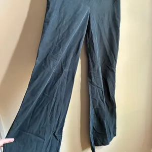 Gap Wide Leg Trousers Size 4 Black Womens Side Zip Professional Workwear thumbnail 2