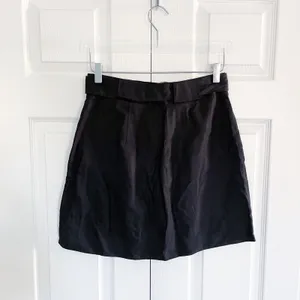 COS Black Belted A-Line Mini Skirt thumbnail 9