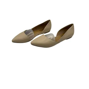 Michael Shannon Alyssa Flats Women‎ 9 Beige d'Orsay Pointed Toe Leather Preppy thumbnail 2