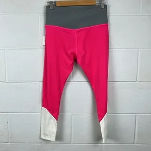 Kate Spade women’s electric pink colorblock legging yoga performance size M NWT thumbnail 4