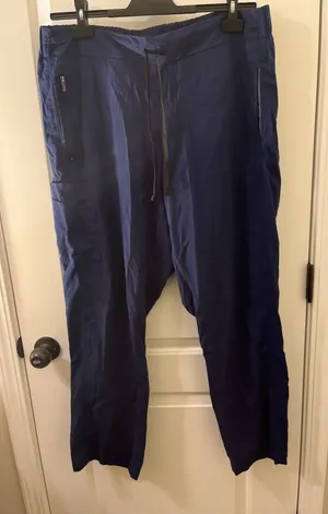 Motion By Barco Womens Scrub Pants Nurse Medical Size 2XL Blue thumbnail 1