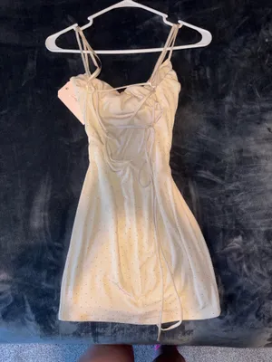 City Studio White Embellished Strappy Back thumbnail 2