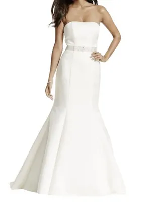 NWT David’s Bridal wedding gown thumbnail 3