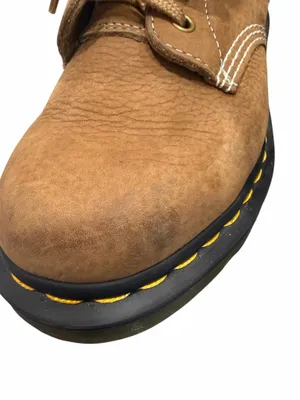 Dr. Martens Brown Tumbled Nubuck Leather Savannah Combat Boots 5 thumbnail 7