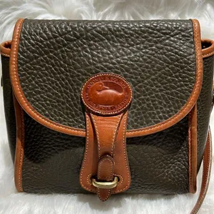 Dooney‎ & Bourke vintage Equestrian/ Fisherman Core crossbody bag B89 thumbnail 2