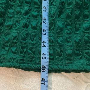 Ninety Deep Green Textured Midi Dress NWOT thumbnail 8
