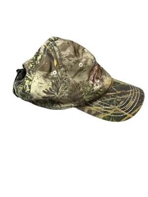 Realtree Womens Camo Hat Pink Embroidered Logo Strapback Hunting Cap Adjustable thumbnail 4