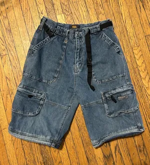 Route 66 Vintage Shorts Denim High-Waisted thumbnail 1