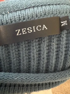 Striped Zesica Amazon Women’s Crewneck Sweater Green and White Stripes thumbnail 3
