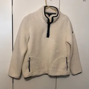 Nautica Cozy Sherpa Pull Over White Color Sweater Women’s Size Medium thumbnail 1
