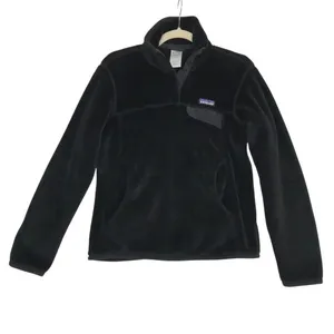 PATAGONIA Re-Tool Snap-T Fleece Pullover Women S Black Outdoor Y2K Gorpcore thumbnail 3