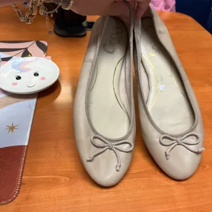 Sam‎ Edelman Circus Taupe Beige Leather Ballet Flats – Size 6.5 thumbnail 2