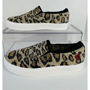 NEW Skechers On-The-GO Joy Leopard Print Shoes Women's 7.5 Slip On SN155024 LPD thumbnail 3