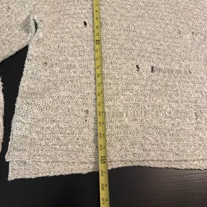Lush clothing distressed Cozy Gray Women's Sweater‎ thumbnail 5