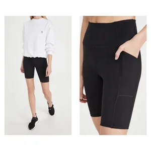 💕GIRLFRIEND COLLECTIVE💕 High Rise Pocket Bike Short ~ Black Large L NWT thumbnail 10