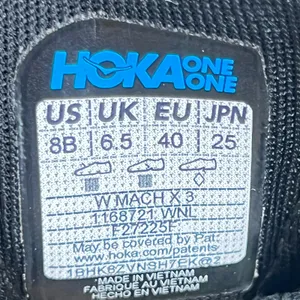 Hoka Mach X 3 Womens Running Shoes Lime Green White Pink 1168721 WNL US 8B thumbnail 2