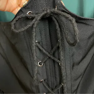 Pirate Wench Halloween Costume Women Long Bell‎ Sleeves Corset Asymmetrical Hem thumbnail 6