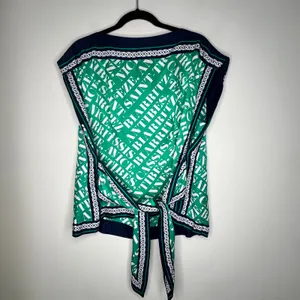 Maeve Anthropologie South of France Tie Top Size XL thumbnail 6