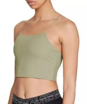Nike Luxe Yoga Strappy Tank Sage Green thumbnail 1