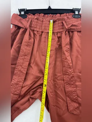 NWT Abercrombie & Fitch Rust Brown Women's Trousers 088 thumbnail 6