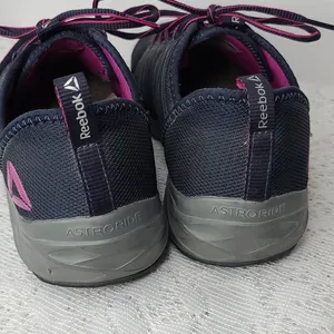Reebok Ariat Astroride steel toe lace up blue pink work tennis shoes sz 7 thumbnail 9