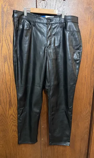 Old Navy Leather Pants thumbnail 1