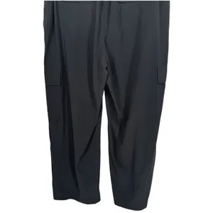 Athleta Womens Brooklyn Heights Wide Leg High Rise Cargo Pants Black Size 16 thumbnail 11