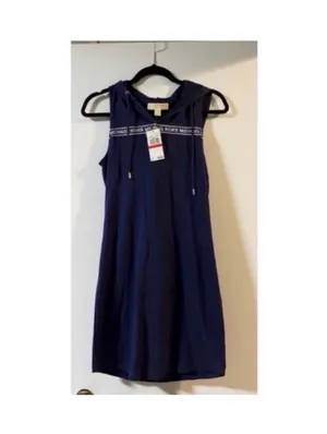 Michael Kors Navy Dress Blue thumbnail 5