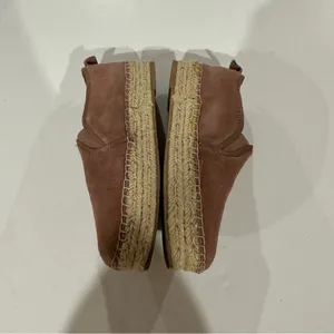 Sam Edelman Pink Carrin Velvet Platform Espadrille Slip On Shoes Size‎ 7 thumbnail 3