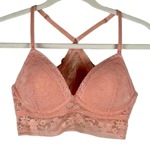 Victoria’s Secret Pink Lace Pull-on Razorback Bra Light Padding Medium thumbnail 1