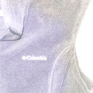 Columbia Size Large Black‎ Fleece Full Zip Sleeveless Vest Outerwear thumbnail 2