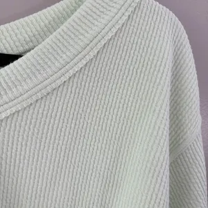Aerie Mint Green Oversized Pullover V-Neck Sweater Boho Coastal XXS thumbnail 2