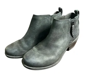Teva Anaya Ankle Black Leather Waterproof Chelsea Booties Womens 8 1120153 thumbnail 1