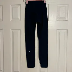 Lululemon Wunder Train Contour Fit High-Rise Leggings 25" True Navy thumbnail 4