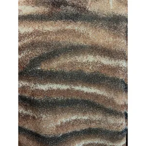Iris Singer Italy Metallic Tiger Animal Print Lurex Cardigan S/M Y2K FLAW Artsy thumbnail 9
